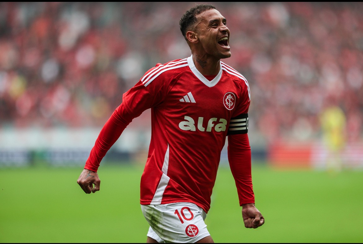 Inter vence o Ceará no Beira-Rio e abre cinco pontos da zona de rebaixamento