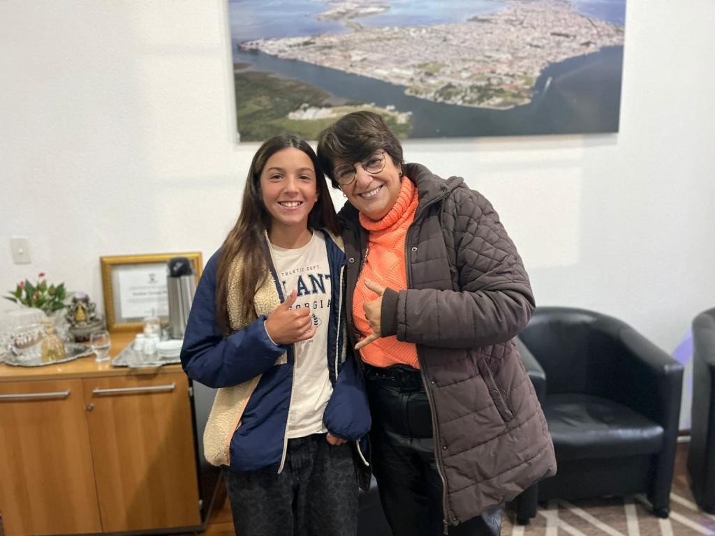 Prefeita recebe pedido de melhorias na pista de skate do Cassino para sediar etapa estadual
