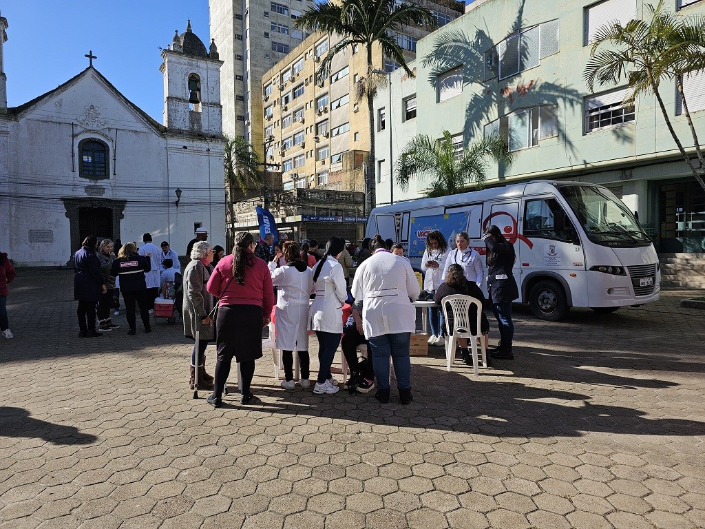 Ações de saúde no Largo Dr. Pio marcam a programação do Julho Amarelo, em Rio Grande
