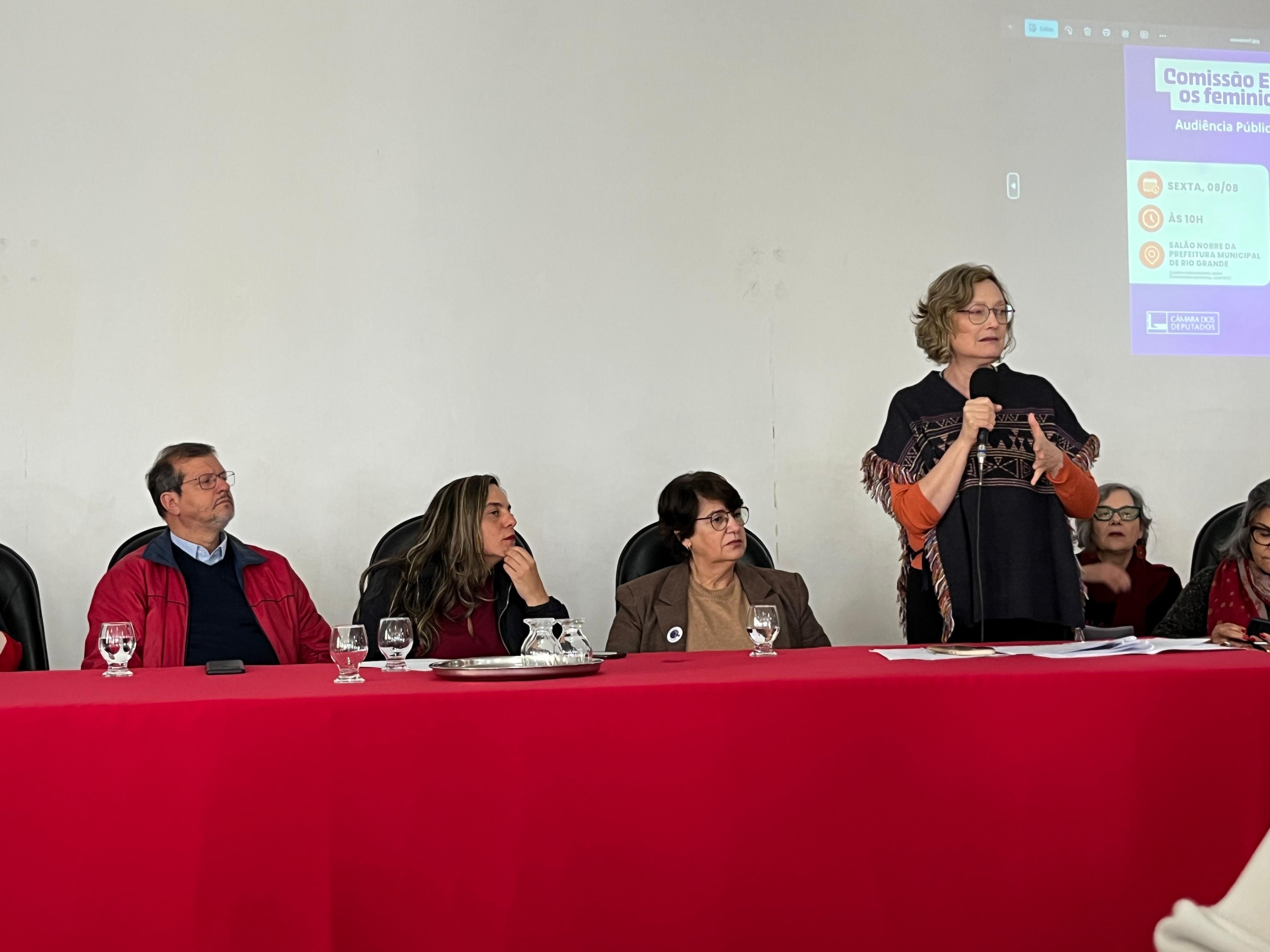 Rio Grande sedia audiência pública sobre prevenção e combate à violência contra a mulher