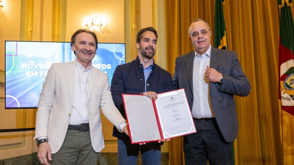Governador Eduardo Leite anuncia trem de passageiros entre Porto Alegre e Gramado com trajeto de apenas uma hora