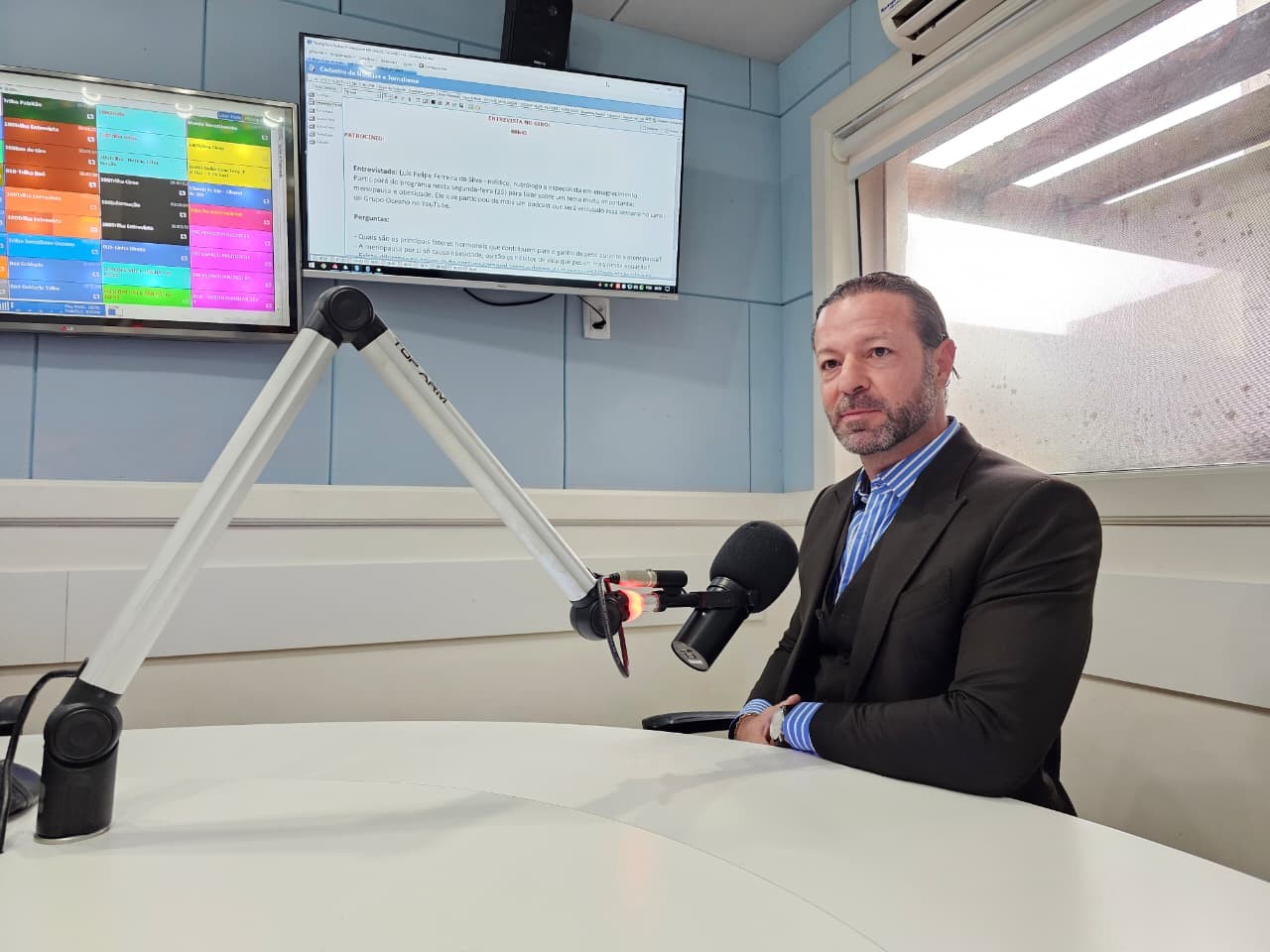 Giro Oceano recebe médico nutrólogo, Luiz Felipe Ferreira da Silva para falar sobre menopausa e obesidade