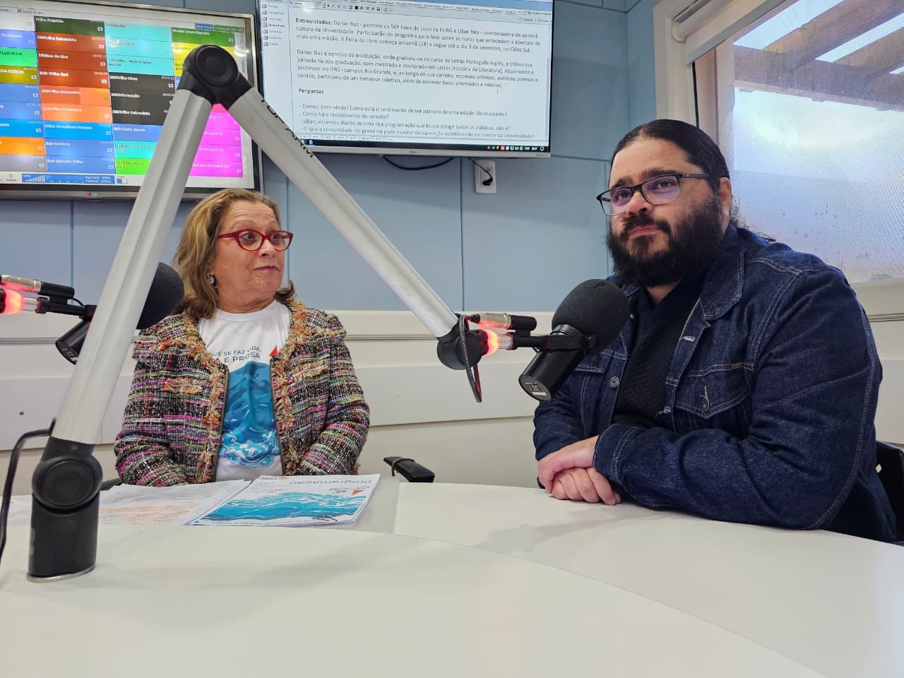 Giro Oceano recebe o professor Daniel Baz, patrono da 50ª Feira do Livro da FURG