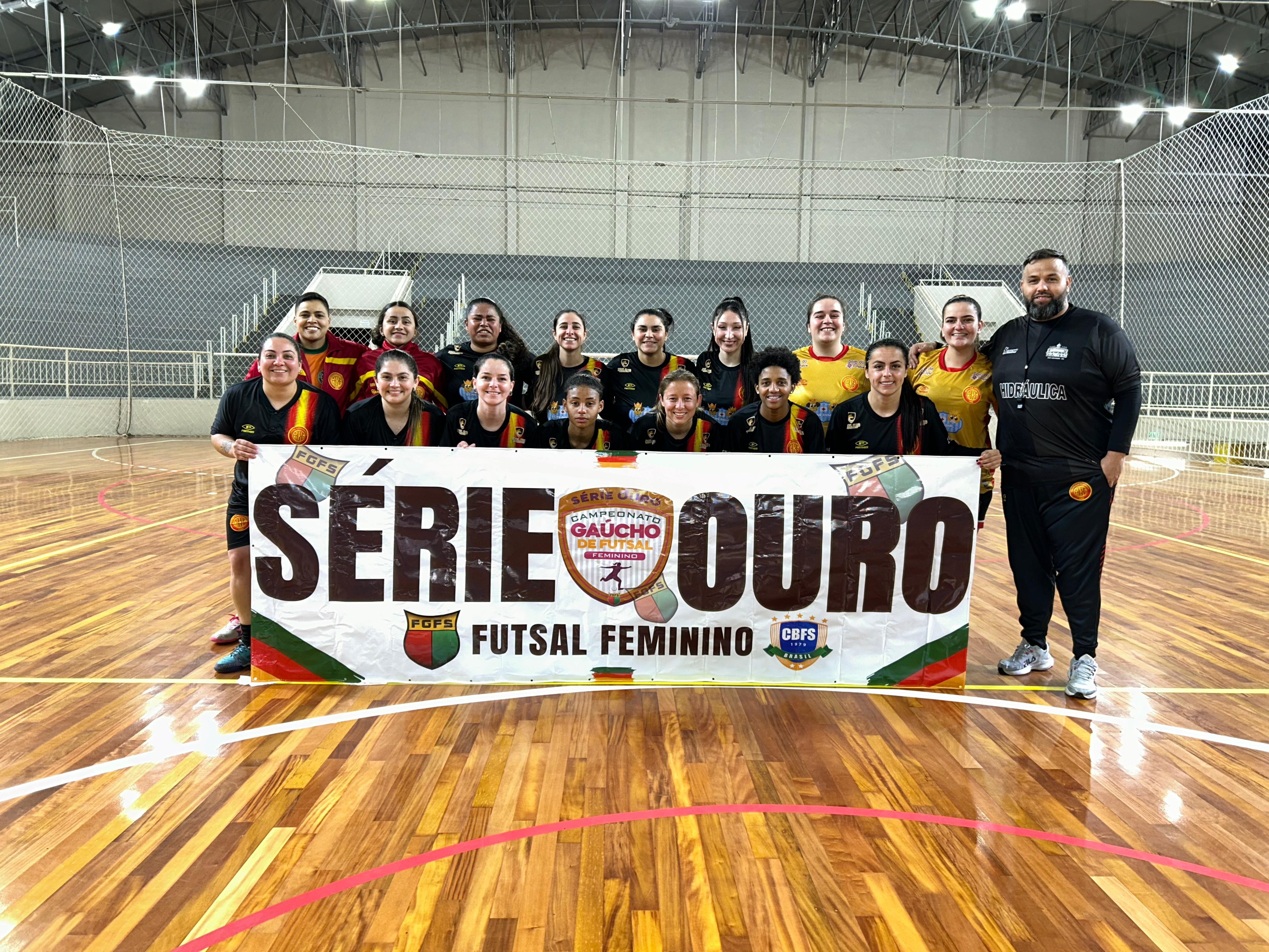 Gurias Teimosas estreiam na Série Ouro do Futsal Gaúcho neste final de semana