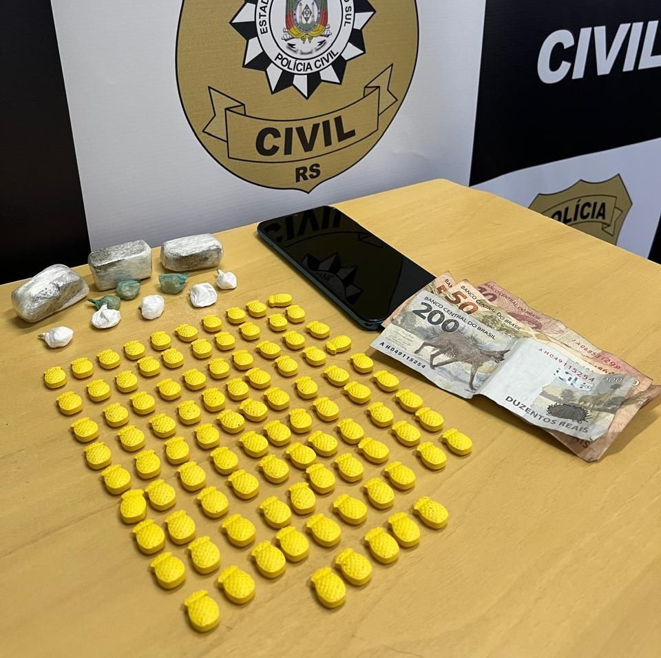 Polícia Civil realiza operação e prende suspeitos de tráfico durante a madrugada