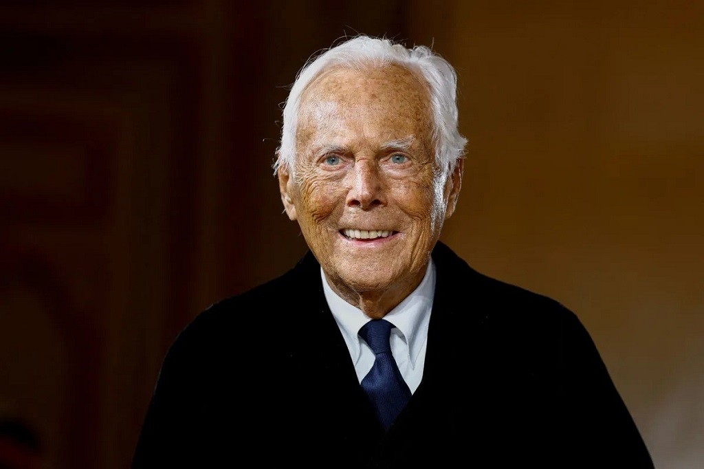 Estilista Giorgio Armani morre aos 91 anos