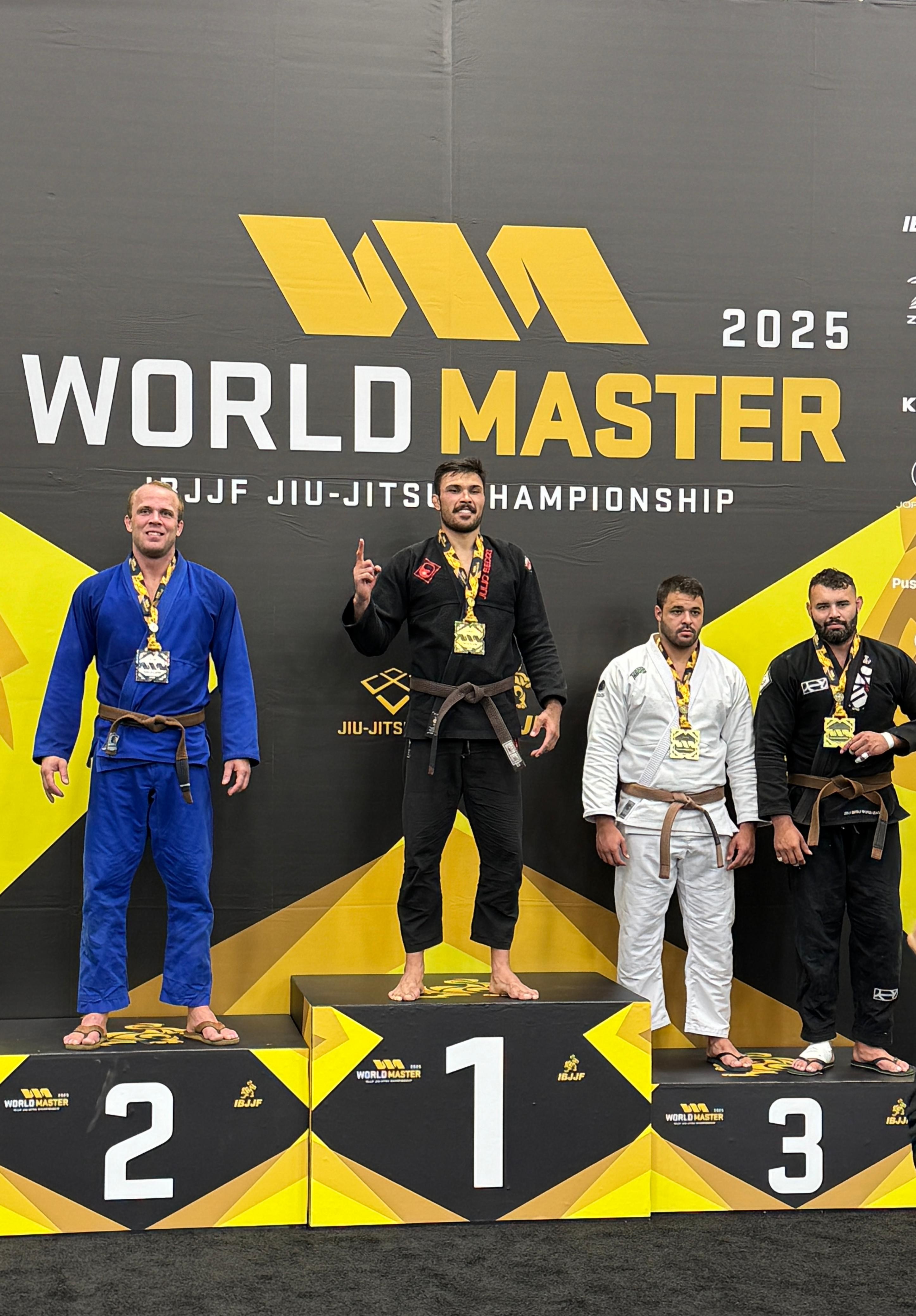 Rio-grandinos conquistam medalhas históricas no Mundial de Jiu-Jitsu em Las Vegas