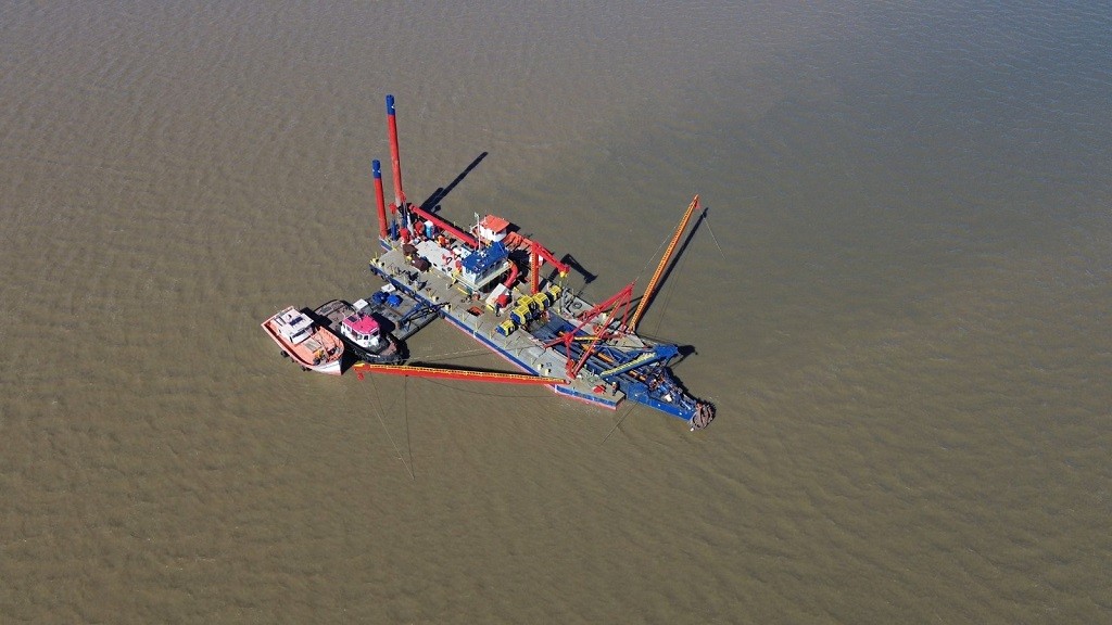 Portos RS inicia operação de dragagem do Canal São Gonçalo