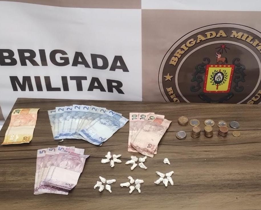 Patrulhamento no bairro São Miguel resulta em prisão por tráfico de drogas
