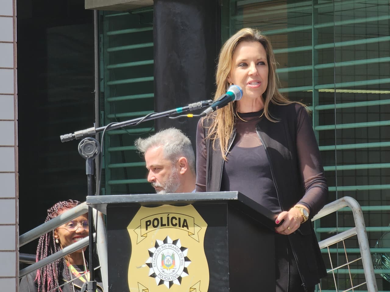 Deputada Nadine Anflor destaca importância da nova Central da Polícia Civil em Rio Grande