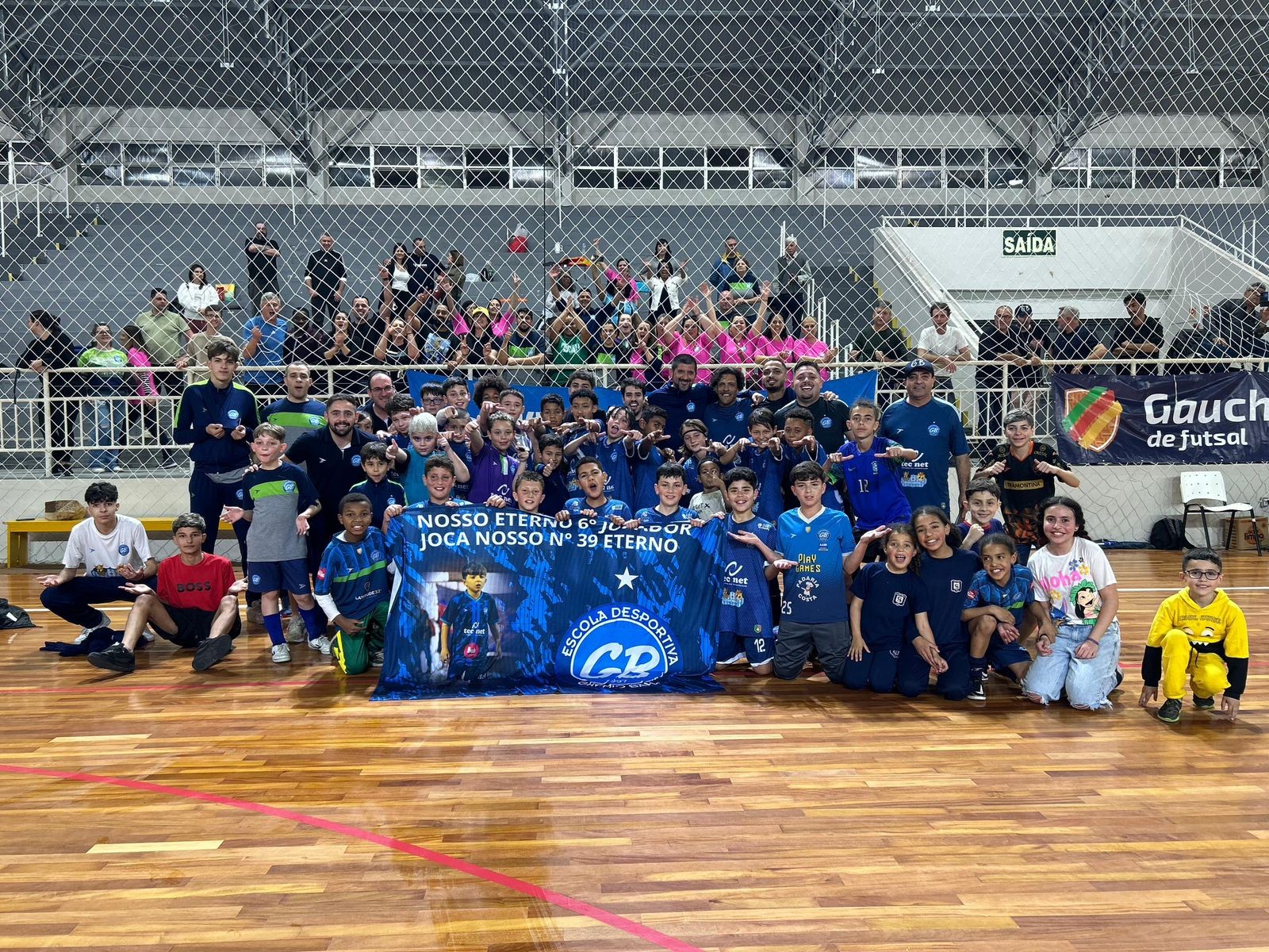 Grêmio Ball conquista classificação histórica no Gauchão de Futsal sub-11