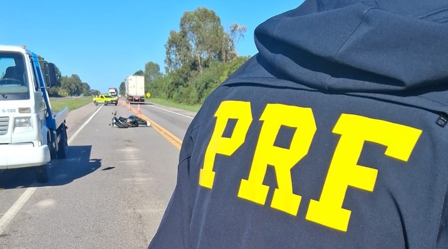 Motociclista de Rio Grande morre em acidente na BR 116, em São Lourenço do Sul