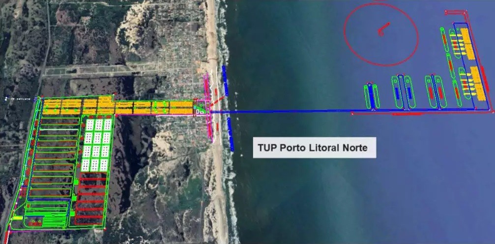 Segundo terminal portuário de Arroio do Sal contará com ferrovia e investimento de R$ 30 bilhões