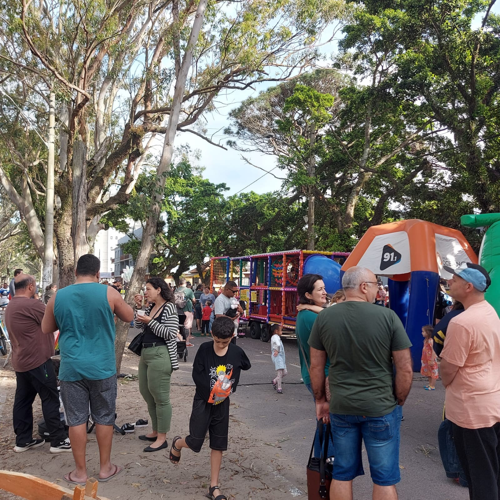 Oceano Kids leva diversão ao Cassino na véspera do Dia da Criança