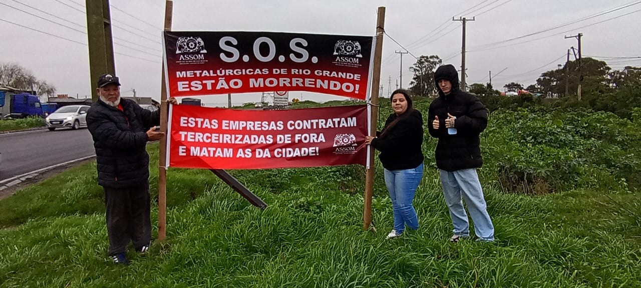 Novas denúncias de falta de pagamento por terceirizadas de fora preocupam trabalhadores em Rio Grande