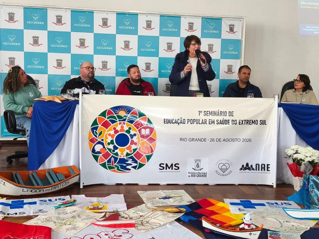 ClimaSUS Rio Grande é lançado oficialmente durante Seminário de Educação Popular em Saúde