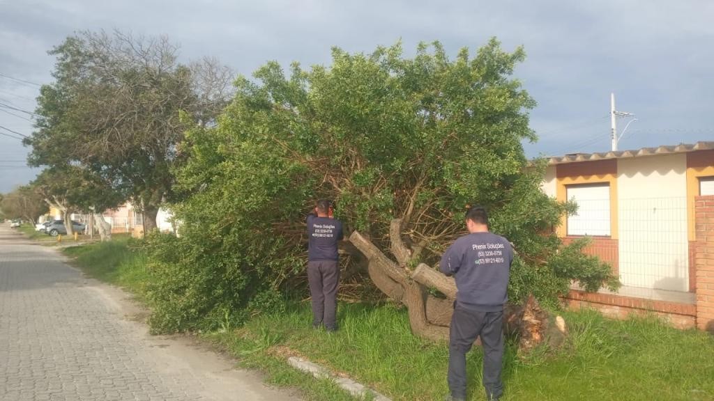 Secretaria do Cassino intensifica limpeza urbana e remoção de entulhos após vendaval
