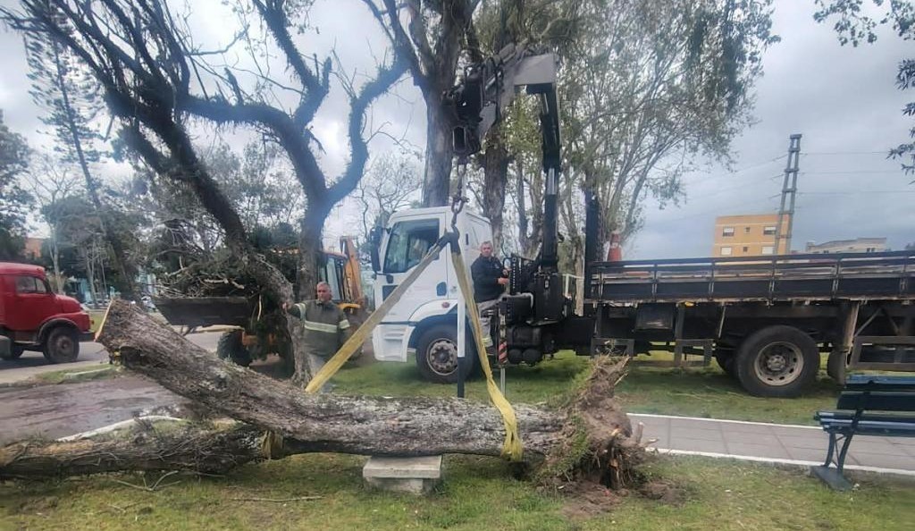 Prefeitura segue com ações de limpeza pós-temporal
