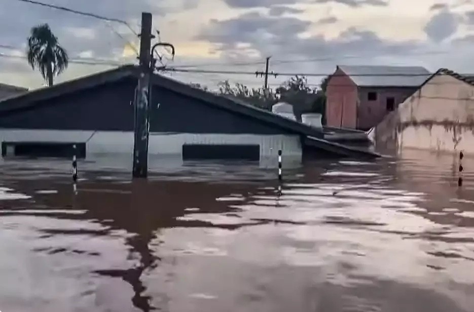 Defesa Civil alerta para risco de inundação em rios do Rio Grande do Sul