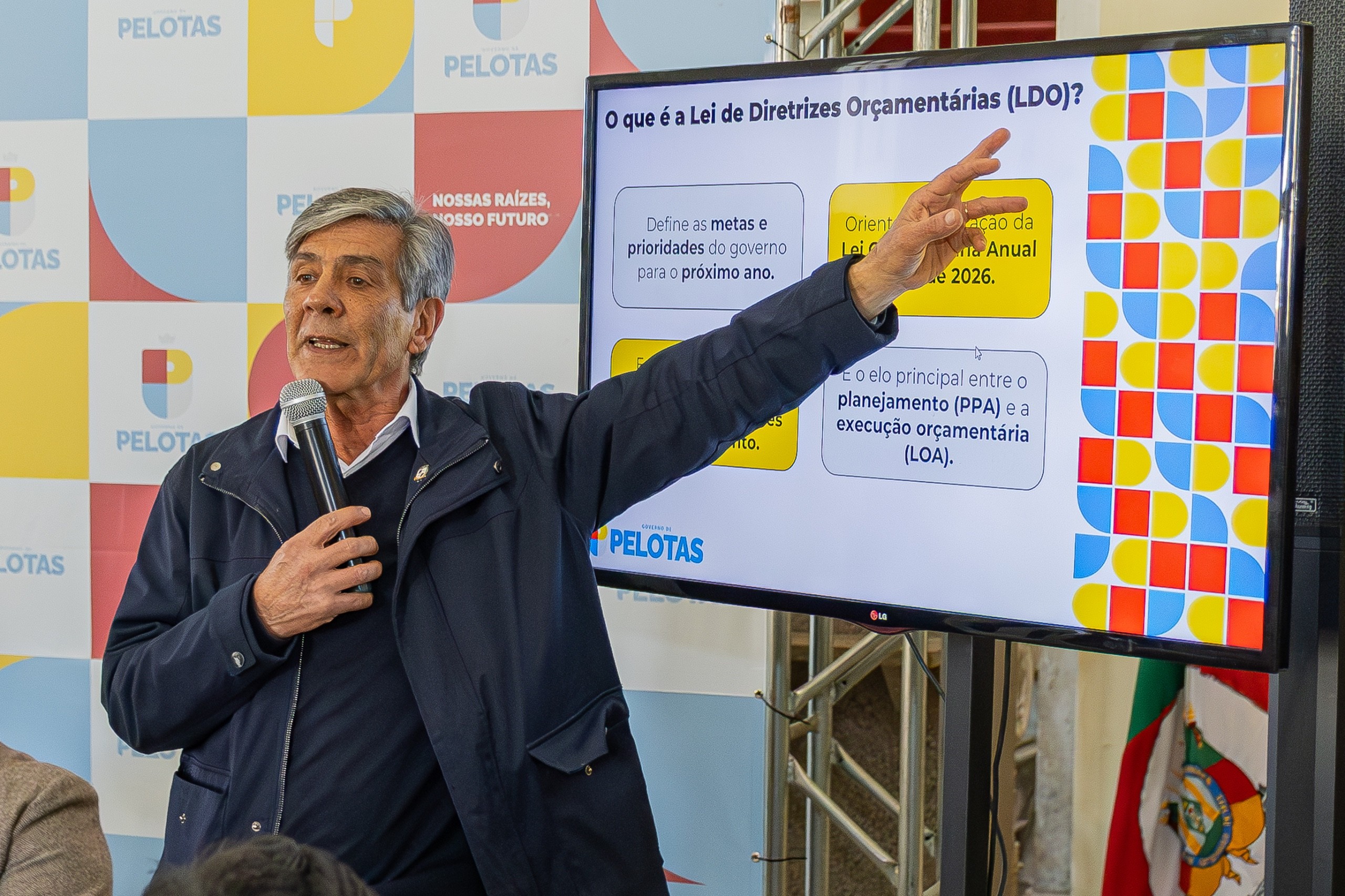 Prefeitura de Pelotas fará audiência pública para apresentar LDO 2027