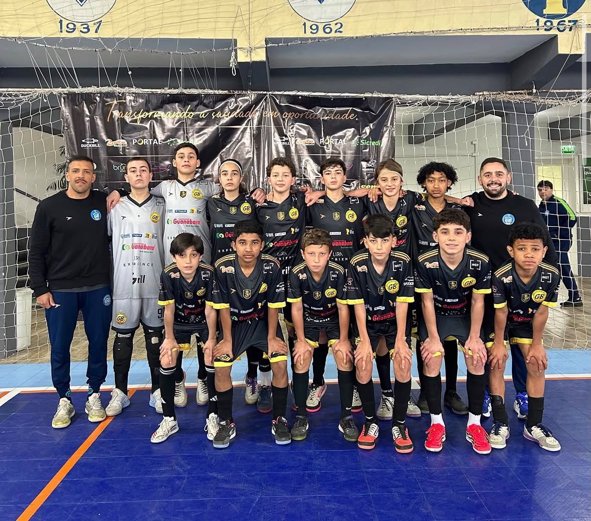 GB vence no Sub-13 e busca viradas no Sub-9 e Sub-15 pelo Gauchão de Futsal