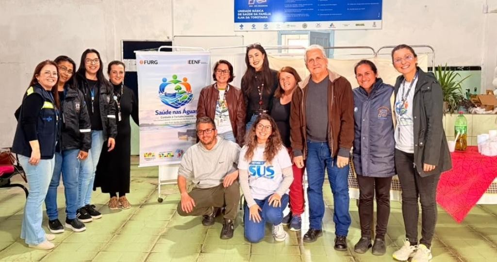 Projeto Saúde nas Águas promove ação sobre saúde de trabalhadores da pesca na Ilha da Torotama