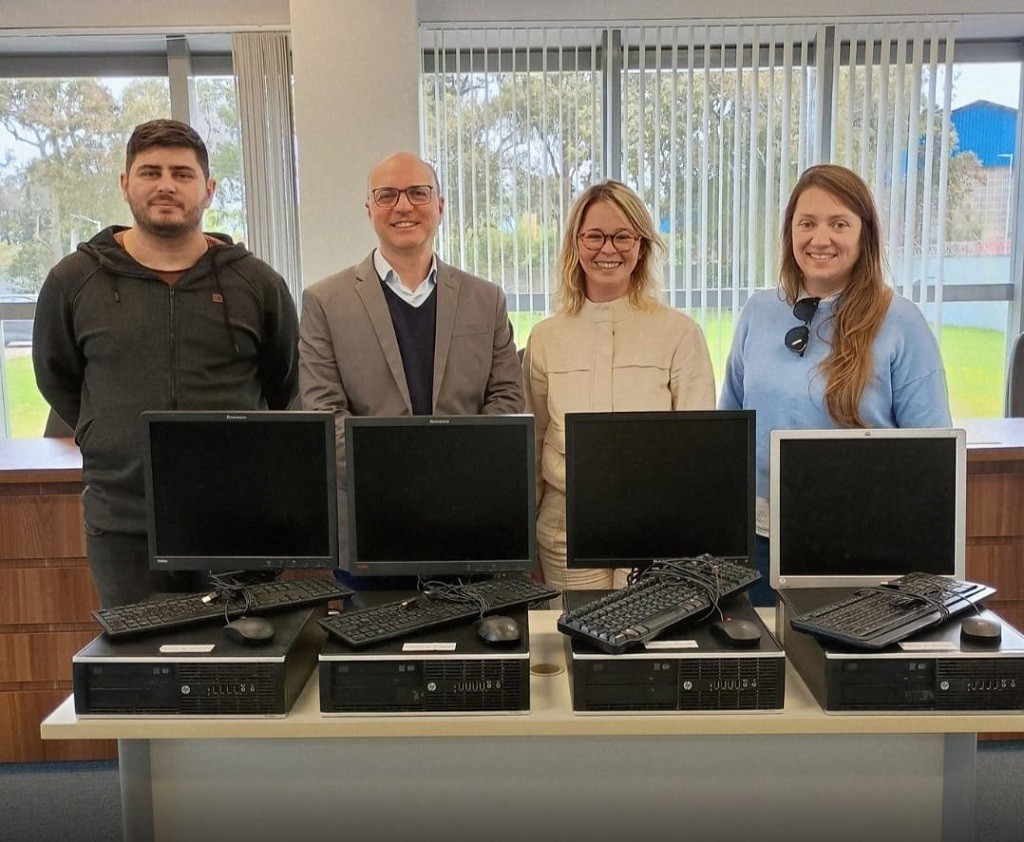 MPRS realiza doação de computadores para a Casa do Menor, em Rio Grande