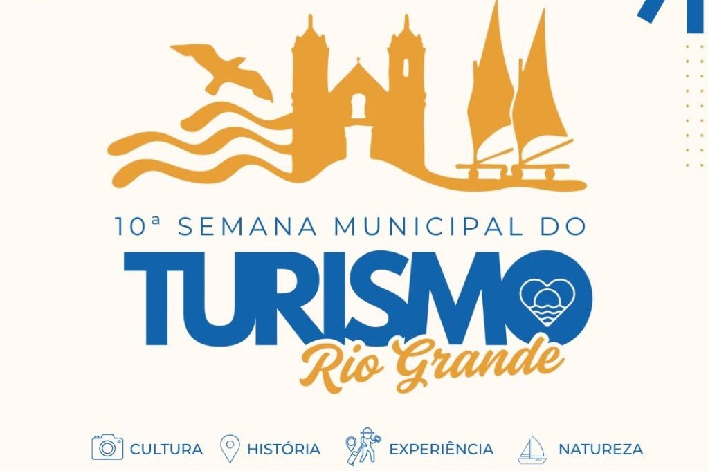 Semana Municipal do Turismo terá programação de 15 a 17 de outubro em Rio Grande