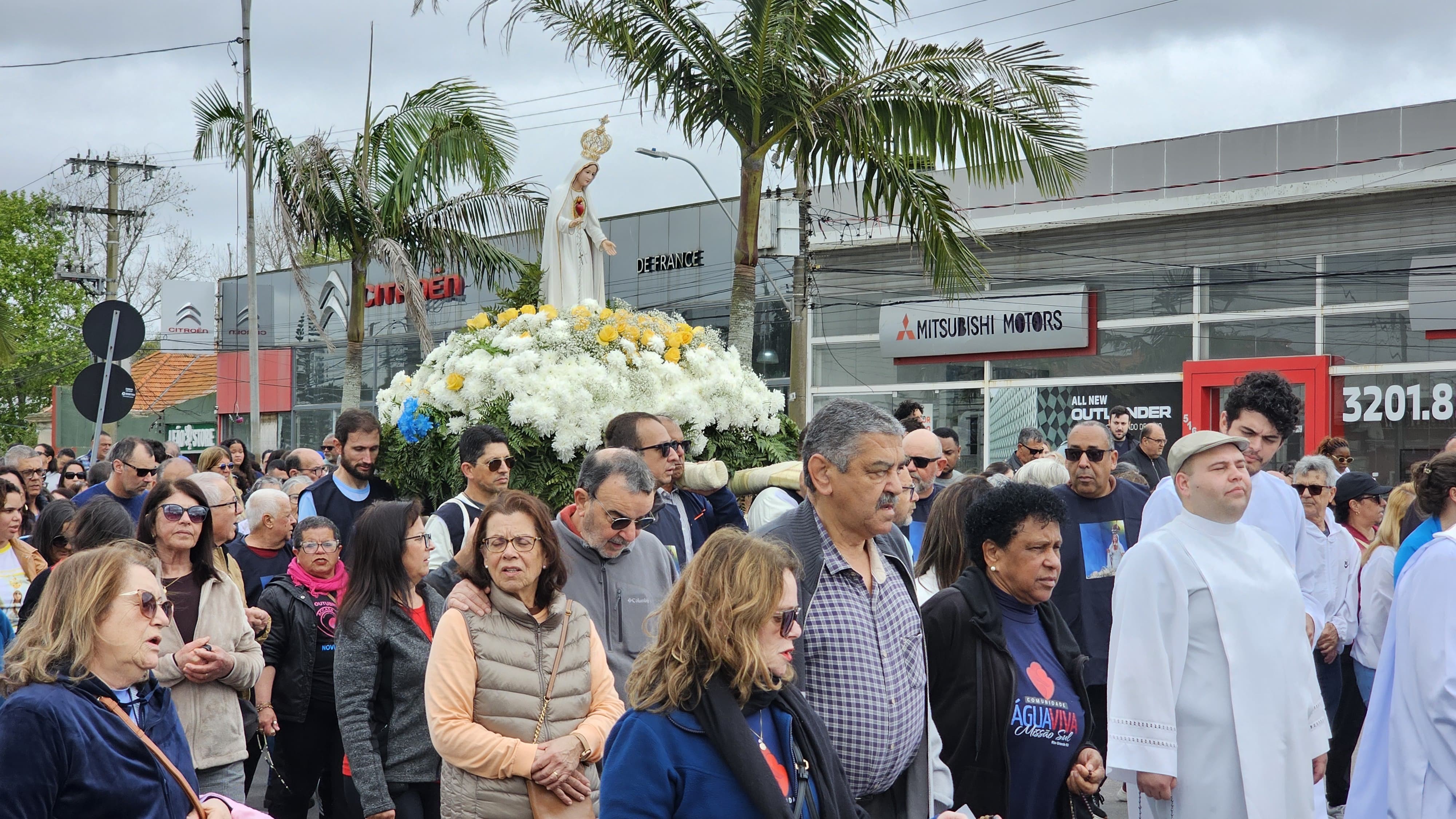 52ª Romaria Diocesana de Nossa Senhora de Fátima reúne fiéis em caminhada de fé e devoção no Rio Grande