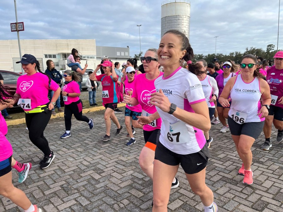 Corrida do Batom terá ações de saúde para mulheres no Shopping Partage em Rio Grande 