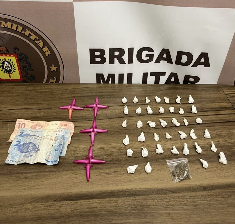 Adolescente é apreendido por tráfico de drogas pela Brigada Militar em Rio Grande