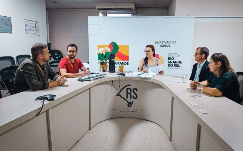 São José do Norte busca recursos para a saúde em reunião com o Estado