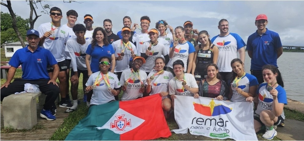 Projeto Remar para o Futuro conquista nove medalhas em etapa do Gaúcho de Remo