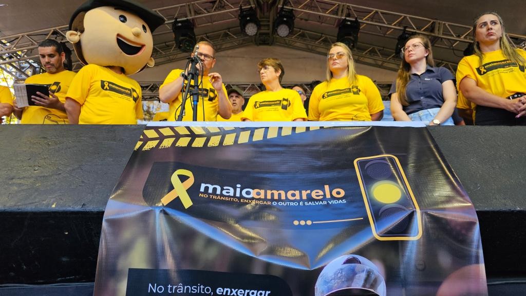 Maio Amarelo 2026 é lançado no Cassino com foco na conscientização e redução de acidentes no trânsito