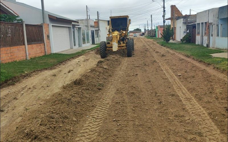 Rua Eugênio Dias Amorim recebe melhorias na infraestrutura urbana em SJN