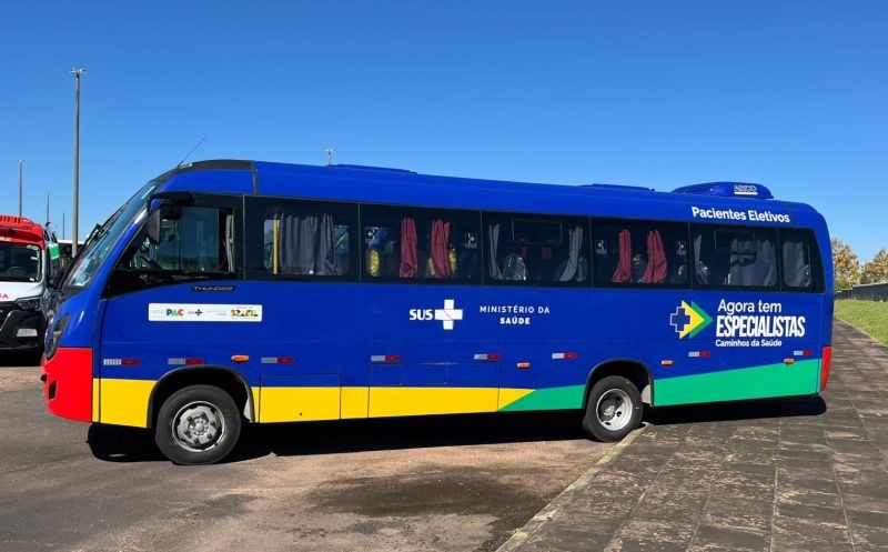 São José do Norte recebe reforço no transporte de pacientes com novo micro-ônibus