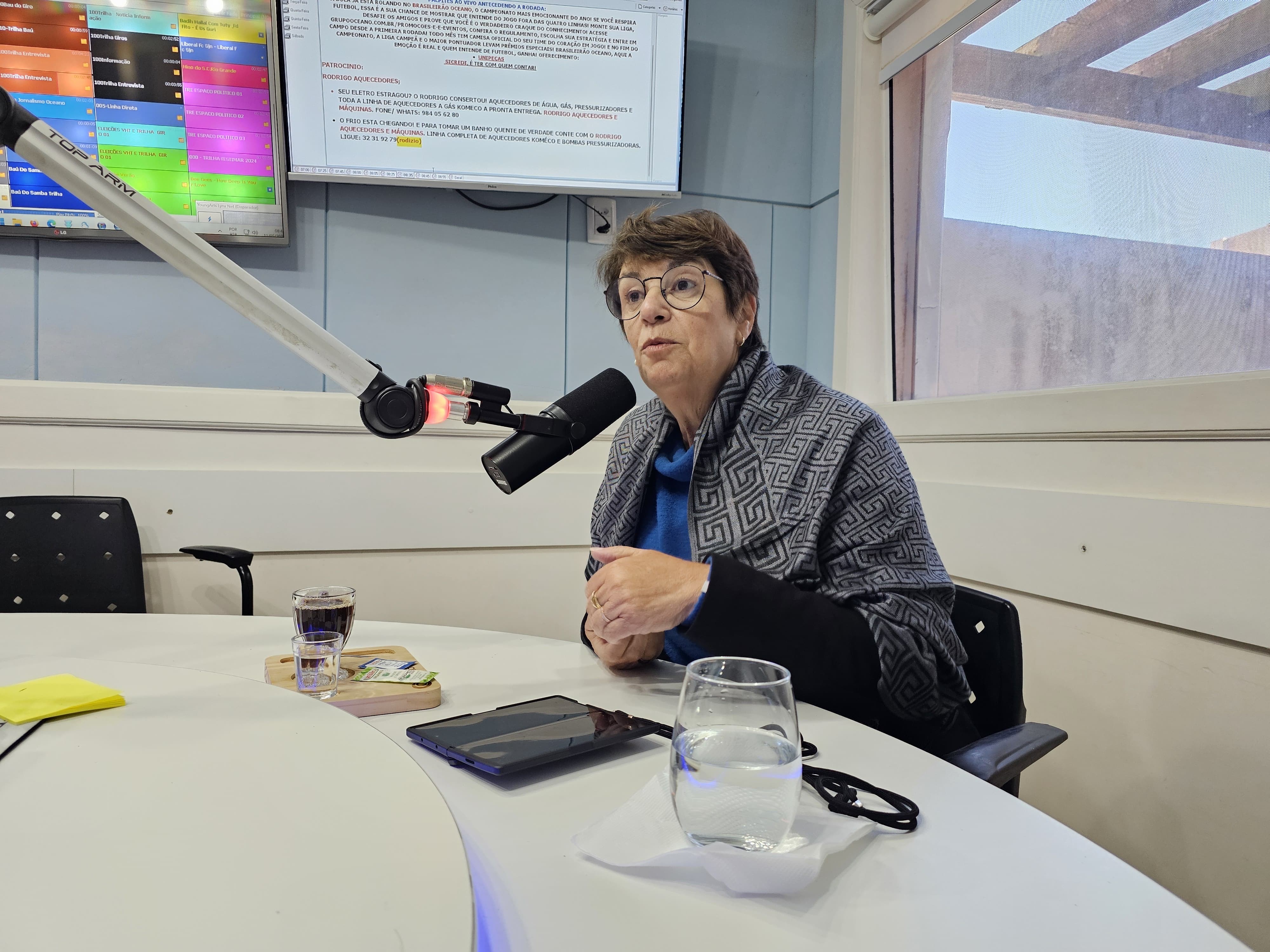 Prefeita Darlene Pereira detalha obras contra enchentes, melhorias viárias e projetos em entrevista ao Giro Oceano