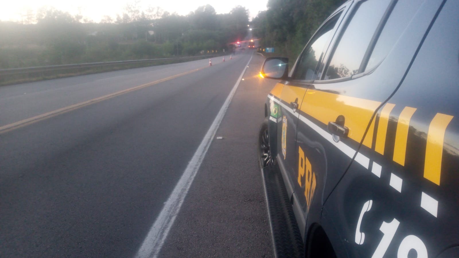 Motociclista morre em acidente na BR-392