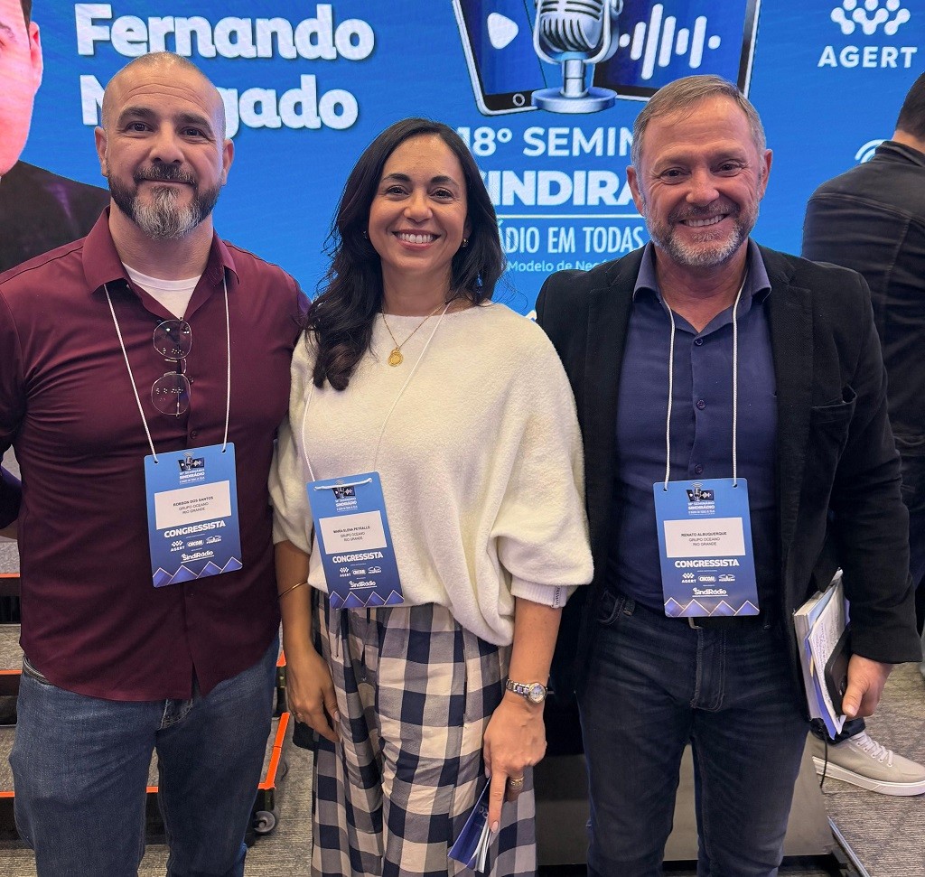 Rádio híbrido é destaque em seminário que contou com a participação do Grupo Oceano 