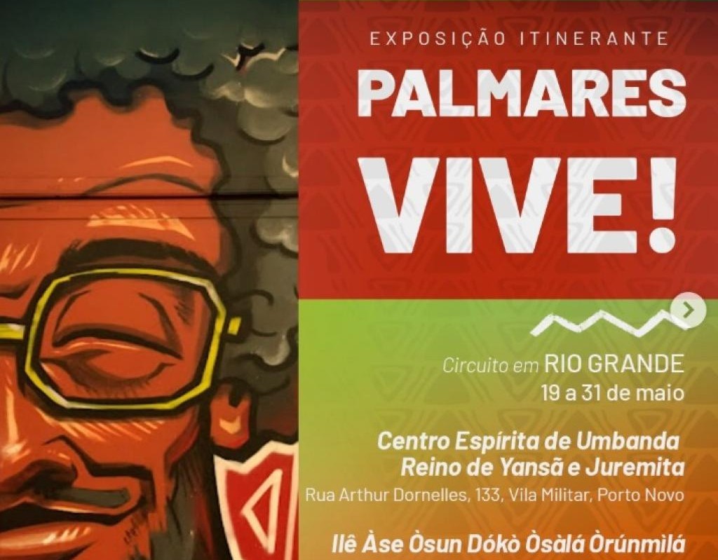 Exposição Palmares Vive leva debate sobre territorialidade e resistência negra a Rio Grande