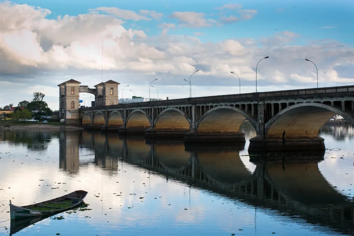 Ponte Internacional Barão de Mauá, em Jaguarão, tem obras concluídas