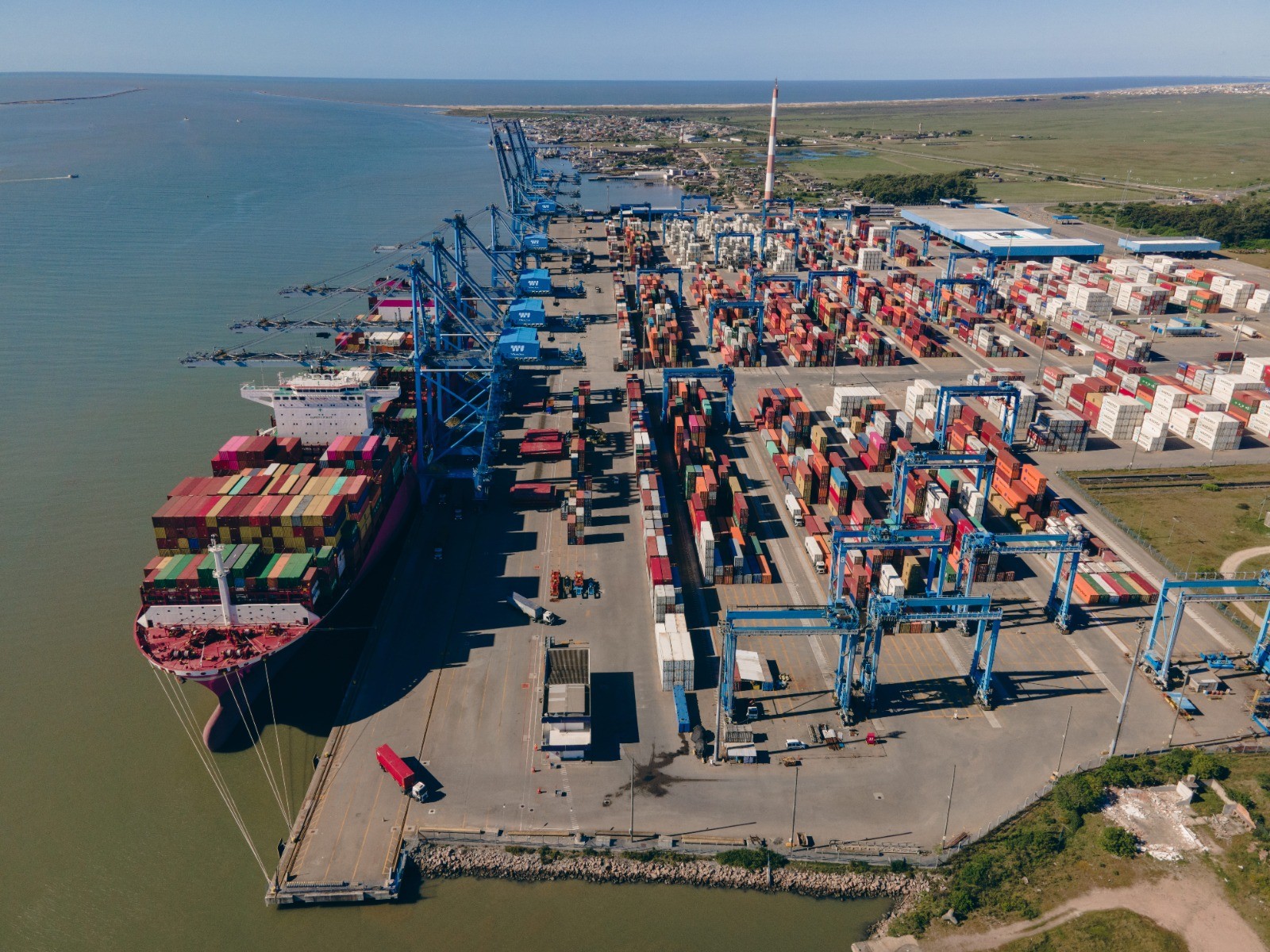 Wilson Sons planeja expansão do Tecon Rio Grande para atender navios maiores e mercado do Cone Sul 