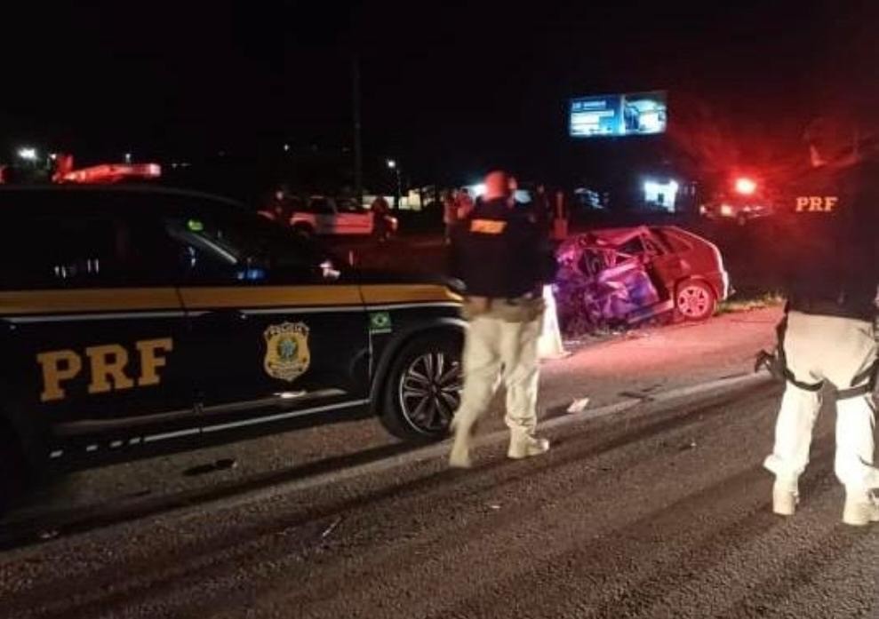 Colisão frontal resulta em morte na BR-116, em Turuçu