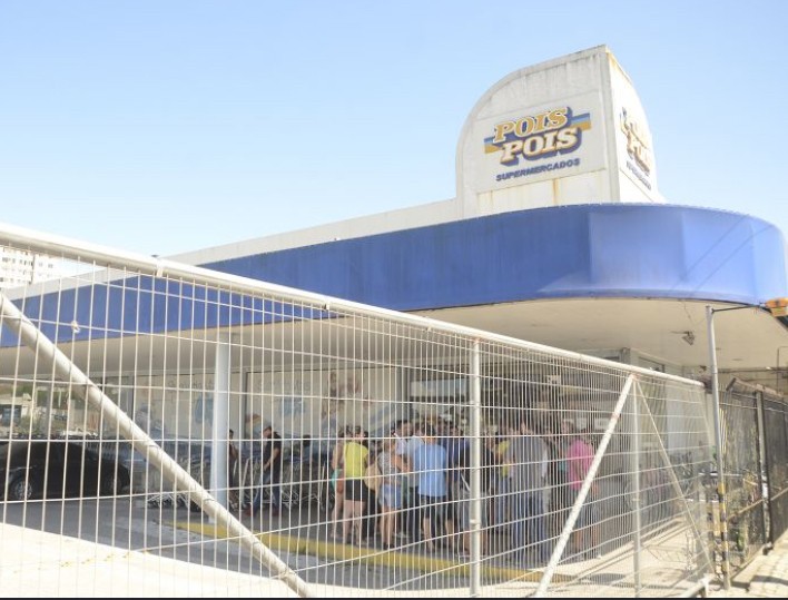 Prédio do antigo supermercado Pois Pois, em Pelotas, entra em disputa no STJ e pode definir pagamento de ex funcionários 