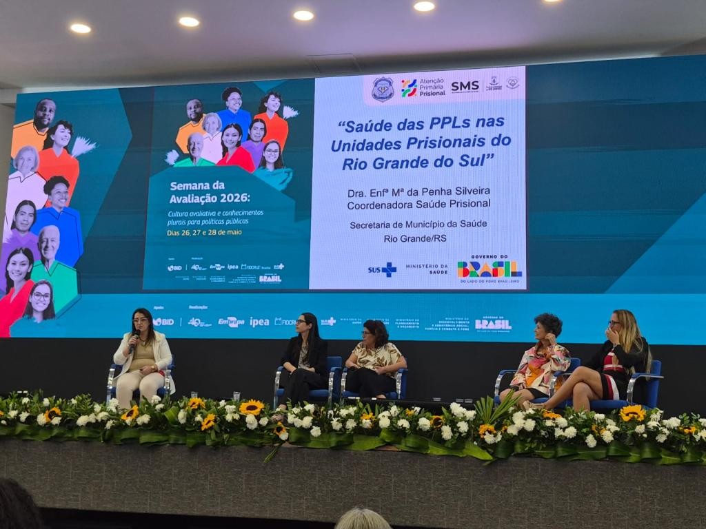 SMS de Rio Grande apresenta experiências em evento nacional de avaliação de políticas públicas