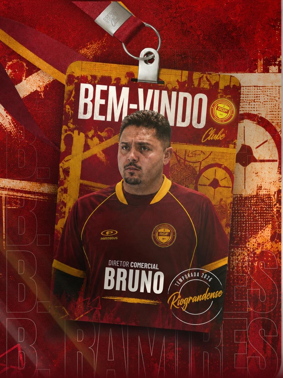 Associação Riograndense Futsal anuncia Bruno Ramires como novo Diretor Comercial