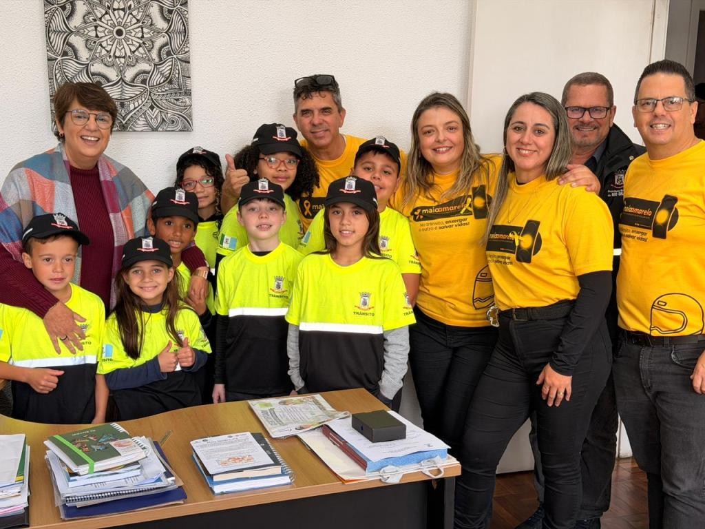 Projeto Agente Mirim aproxima estudantes da educação para o trânsito