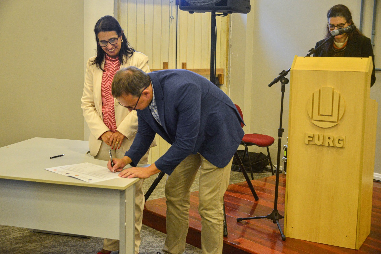 Faculdade de Direito da FURG apresenta nova gestão e inaugura espaços no campus Carreiros