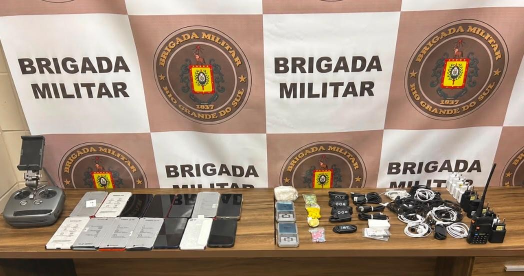 Homem é preso tentando arremessar objetos para o interior da PERG