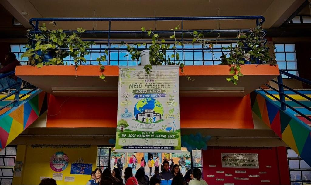Escola Dr. José Mariano de Freitas Beck promove atividades de educação ambiental durante o Junho Verde